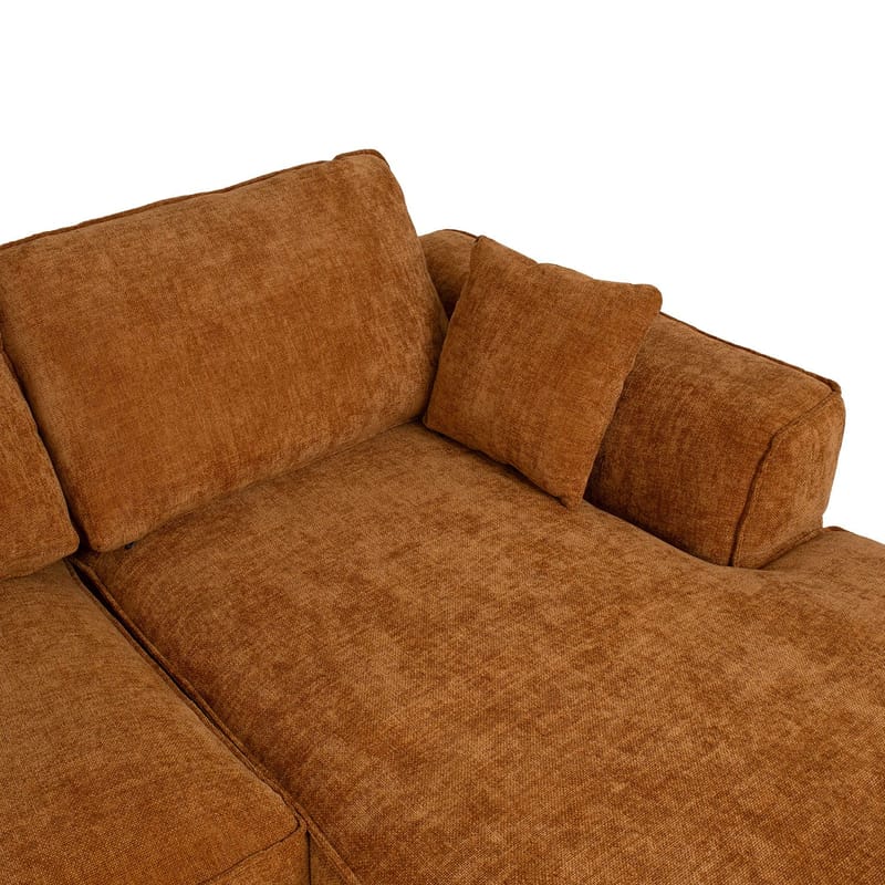 Hörnsoffa Monar Höger - brun - Möbler - Soffa - Hörnsoffa