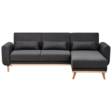 Hörnsoffa Ollsta Vänstervänd - Svart - Möbler - Soffa - Bäddsoffa
