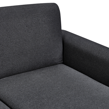 Hörnsoffa Ollsta Vänstervänd - Svart - Möbler - Soffa - Bäddsoffa