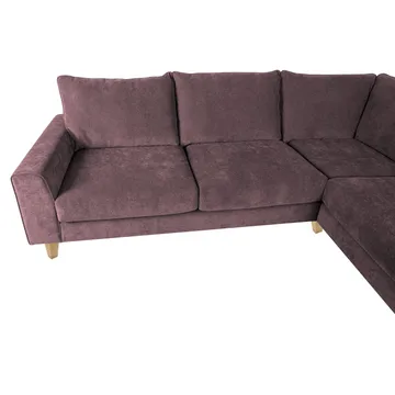 Hörnsoffa Terin Höger - grårosa - Möbler - Soffa - Hörnsoffa