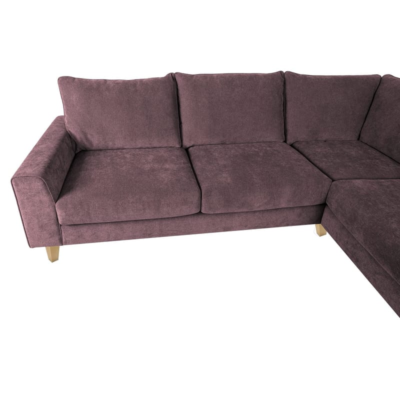 Hörnsoffa Terin Höger - grårosa - Möbler - Soffa - Hörnsoffa