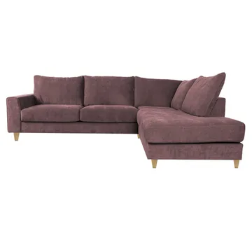Hörnsoffa Terin Höger - grårosa - Möbler - Soffa - Hörnsoffa