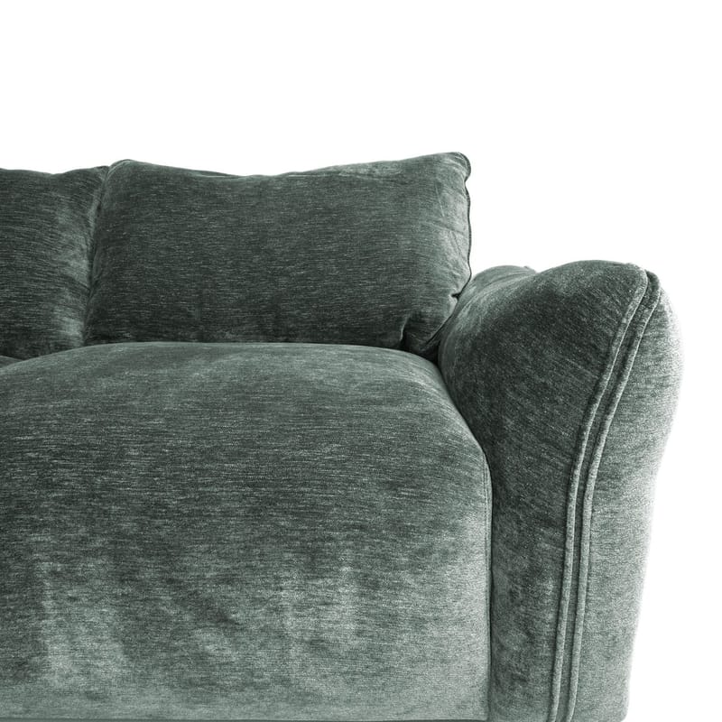 Hörnsoffa/ottoman Denvi - mintgrön - Möbler - Soffa - Hörnsoffa