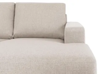 Crazy 7-sits Högervänd U-formad XX-Large Hörnsoffa med divan i Tyg - Beige - Möbler - Soffa - Hörnsoffa - Hörnsoffa med divan