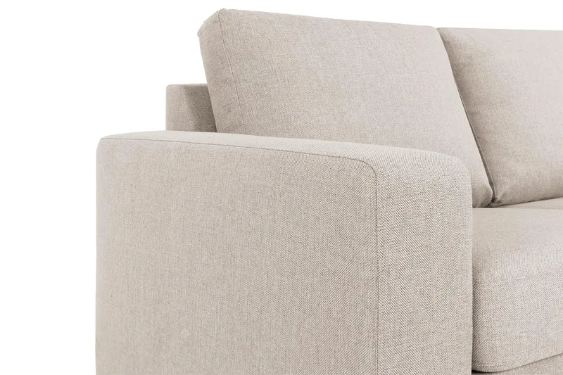 Crazy 7-sits Högervänd U-formad XX-Large Hörnsoffa med divan i Tyg - Beige - Möbler - Soffa - Hörnsoffa - Hörnsoffa med divan