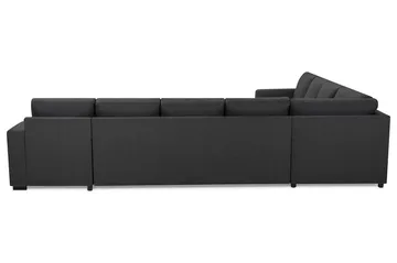 Crazy 7-sits Vändbar U-formad XX-Large Hörnsoffa med divan i Tyg - Mörkgrå - Möbler - Soffa - Hörnsoffa - Hörnsoffa med divan