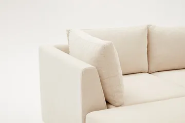 Deliones Hörnsoffa 3-sits - Beige - Möbler - Soffa - Divansoffor & schäslongsoffa - 4 sits soffa med divan