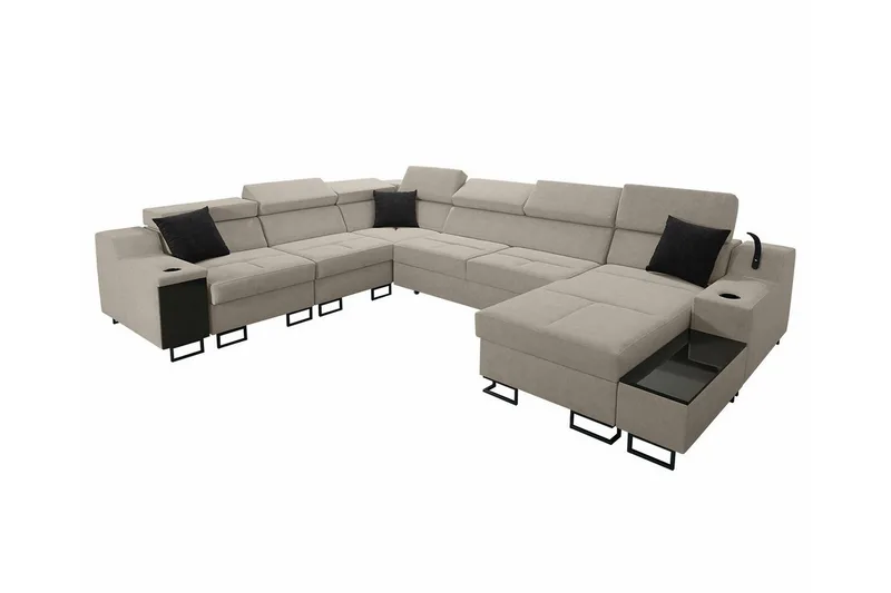 Galbally 5-sits Hörnsoffa - Möbler - Soffa - Bäddsoffa - Hörnbäddsoffa