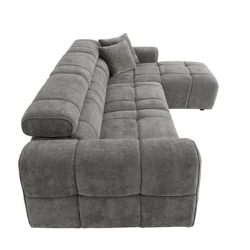 Hörnsoffa BELISMA Höger hörn - beige - Möbler - Soffa - Divansoffor & schäslongsoffa