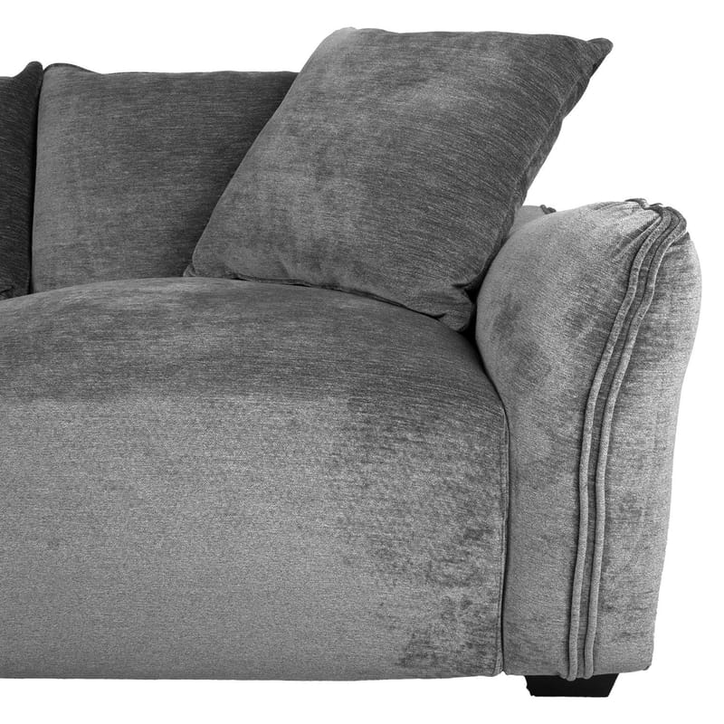 Hörnsoffa Denvi Vänster - Grå - Möbler - Soffa - Divansoffor & schäslongsoffa