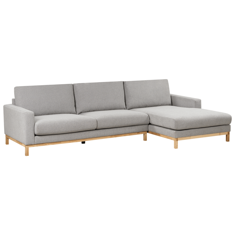 Hörnsoffa Siggard - Grå - Möbler - Soffa - Divansoffor & schäslongsoffa - 4 sits soffa med divan
