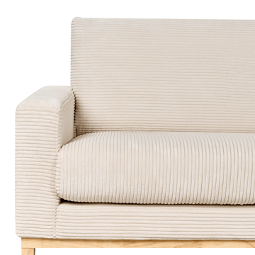 Hörnsoffa Siggard - Ljusbeige - Möbler - Soffa - Divansoffor & schäslongsoffa - 4 sits soffa med divan