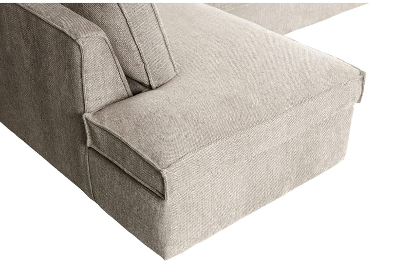Hearness 3-Sits Soffa med Schäslong Vänster - Natur - Möbler - Soffa - Divansoffor & schäslongsoffa - 3 sits soffa med divan