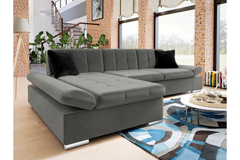 Kintore 3-sits Hörnsoffa - Möbler - Soffa - Divansoffor & schäslongsoffa - 3 sits soffa med divan