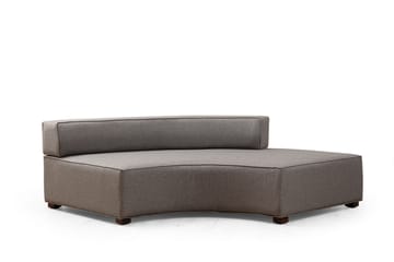 Lasalle Svängd Soffa 6-sits - Grå - Möbler - Soffa