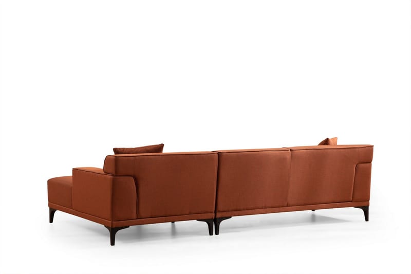 Mississauga Divansoffa 3-sits - Orange - Möbler - Soffa - Divansoffor & schäslongsoffa - 3 sits soffa med divan