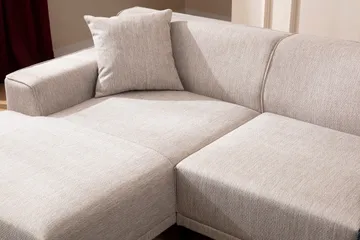 Mississauga Divansoffa 3-sits - Vit - Möbler - Soffa - Divansoffor & schäslongsoffa - 3 sits soffa med divan