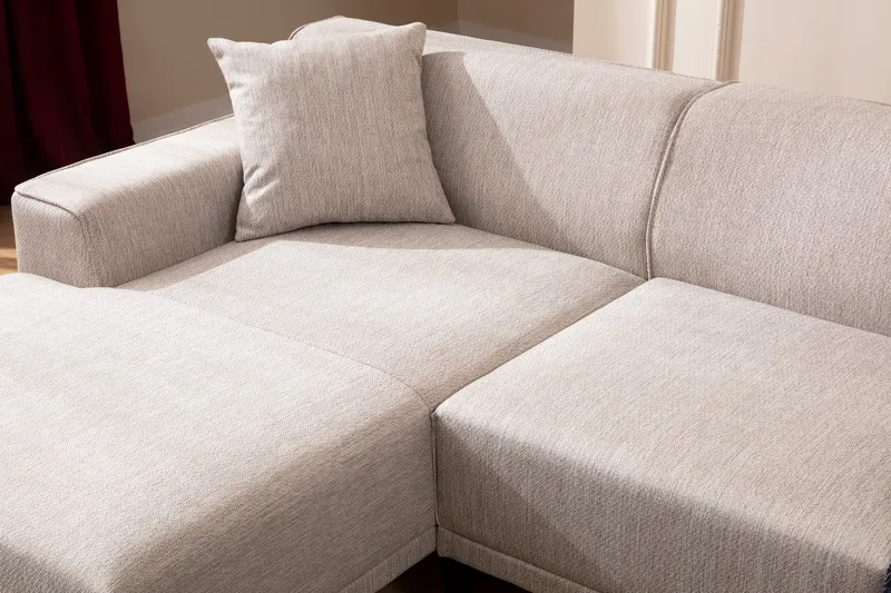 Mississauga Divansoffa 3-sits - Vit - Möbler - Soffa - Divansoffor & schäslongsoffa - 3 sits soffa med divan