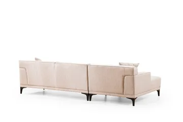 Mississauga Divansoffa 3-sits - Vit - Möbler - Soffa - Divansoffor & schäslongsoffa - 3 sits soffa med divan
