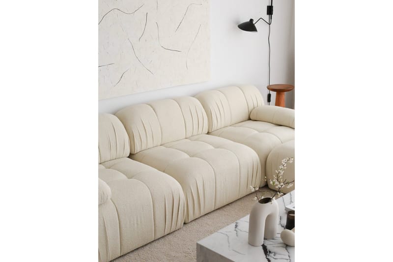 Murum Hörnsoffa 3-sits - Vit - Möbler - Soffa - Divansoffor & schäslongsoffa - 4 sits soffa med divan