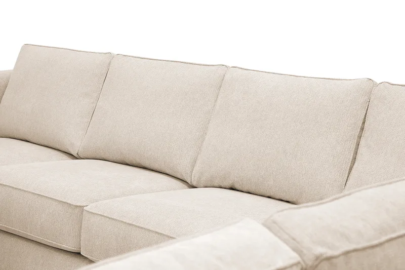 Optus 5-sits Hörnsoffa med divan vändbar - Beige - Möbler - Soffa - Hörnsoffa - Hörnsoffa med divan