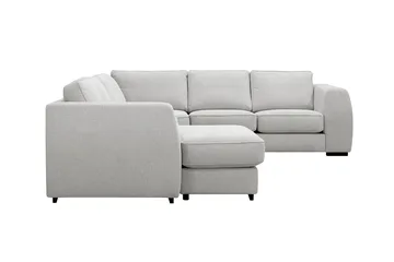 Optus 5-sits Hörnsoffa med divan vändbar - Ljusgrå - Möbler - Soffa - Hörnsoffa - Hörnsoffa med divan