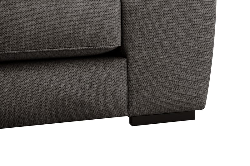 Optus 5-sits Hörnsoffa med divan vändbar - Mörkgrå - Möbler - Soffa - Hörnsoffa - Hörnsoffa med divan
