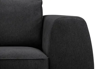 Optus 5-sits Hörnsoffa med divan vändbar - Svart - Möbler - Soffa - Hörnsoffa - Hörnsoffa med divan