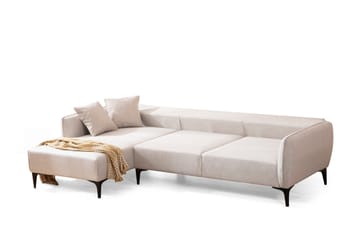 Rossland Divansoffa 3-sits - Vit - Möbler - Soffa - Divansoffor & schäslongsoffa - 3 sits soffa med divan