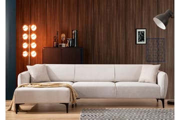 Rossland Divansoffa 3-sits - Vit - Möbler - Soffa - Divansoffor & schäslongsoffa - 3 sits soffa med divan