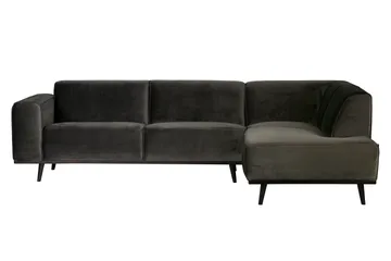 Statement Hörnsoffa Höger - Grön - Möbler - Soffa - Hörnsoffa