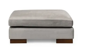 Tulima Soffa med Schäslong m Pall Höger - Ljusgrå/Natur - Möbler - Soffa - Hörnsoffa