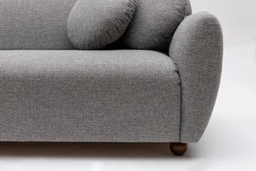 Whitecliffs Divansoffa 3-sits - Grå - Möbler - Soffa - Divansoffor & schäslongsoffa - 3 sits soffa med divan