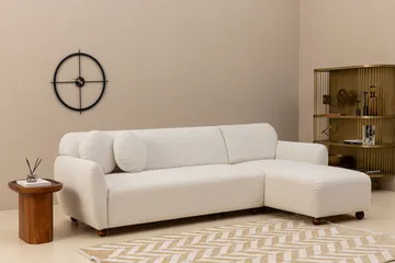 Whitecliffs Divansoffa 3-sits - Vit - Möbler - Soffa - Divansoffor & schäslongsoffa - 3 sits soffa med divan