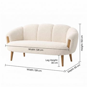 Hafing 2-sits Soffa - Möbler - Soffa - 2 sits soffa