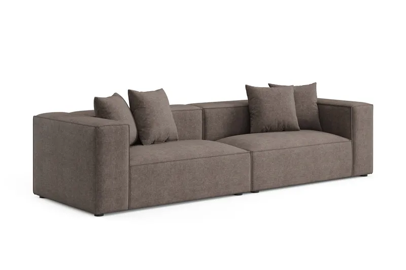 Havana 3-sits Låg Soffa - Brun - Möbler - Soffa - 3 sits soffa