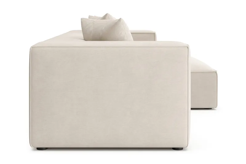 Havana 3-sits Låg Soffa med vändbar divan - Beige - Möbler - Soffa - Divansoffor & schäslongsoffa