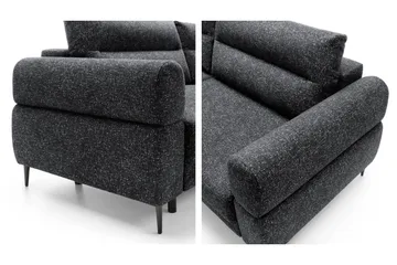 Hawara Bäddsoffa 2-sits - Grå - Möbler - Soffa - Bäddsoffa
