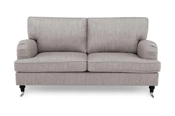 Howard Classic 2-sits Tygsoffa - Beige / Grå - Möbler - Soffa - Howardsoffor