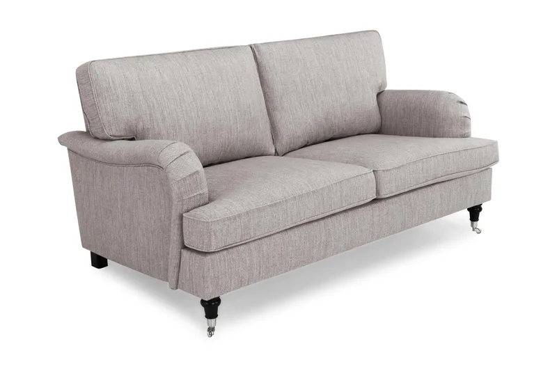 Howard Classic 2-sits Tygsoffa - Beige / Grå - Möbler - Soffa - Howardsoffor