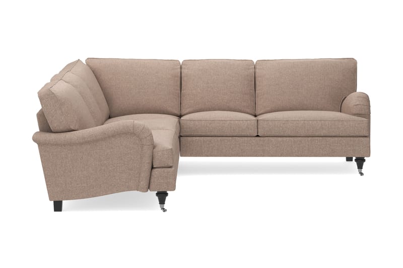 Howard Classic 6-sits L-formad Hörnsoffa i Tyg - Mörkbeige - Möbler - Soffa - Howardsoffor