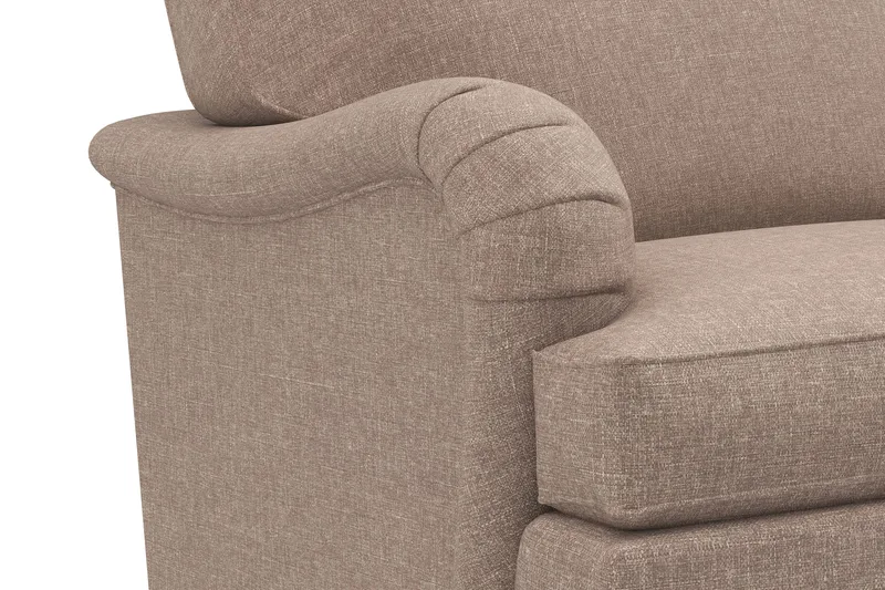 Howard Classic 6-sits L-formad Hörnsoffa i Tyg - Mörkbeige - Möbler - Soffa - Howardsoffor