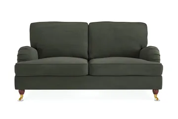 Howard Lyx 2-sits Manchestersoffa - Mörkgrön - Möbler - Soffa - Howardsoffor