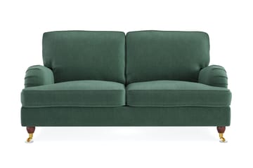 Howard Lyx 2-sits Sammetssoffa - Mörkgrön - Möbler - Soffa - Howardsoffor