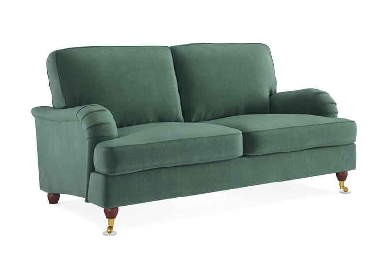Howard Lyx 2-sits Sammetssoffa - Mörkgrön - Möbler - Soffa - Howardsoffor