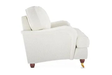 Howard Lyx 2-sits Soffa i Bouclé - Vit - Möbler - Soffa - Howardsoffor