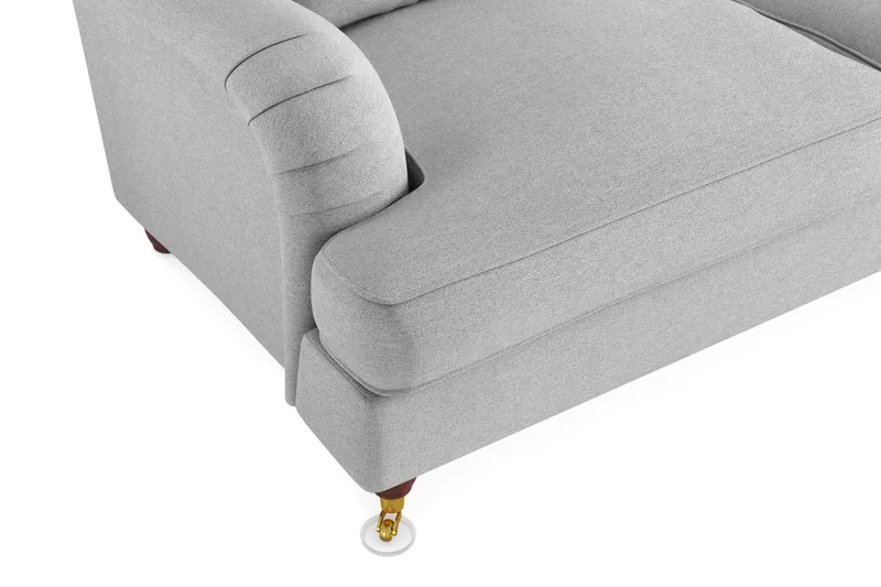 Howard Lyx 2-sits Tygsoffa - Ljusgrå - Möbler - Soffa - Howardsoffor