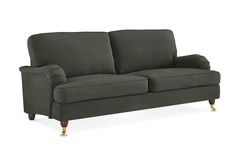 Howard Lyx 3-sits Manchestersoffa - Mörkgrön - Möbler - Soffa - Howardsoffor