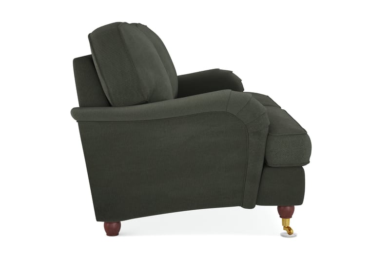 Howard Lyx 3-sits Manchestersoffa - Mörkgrön - Möbler - Soffa - Howardsoffor