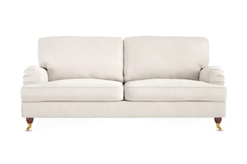 Howard Lyx 3-sits Sammetssoffa - Krämvit - Möbler - Soffa - Howardsoffor